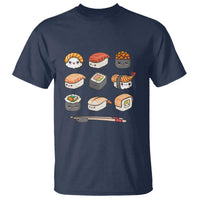 Kawaii Sushi Set T Shirt Japanese Food Lover Anime Otaku Manga