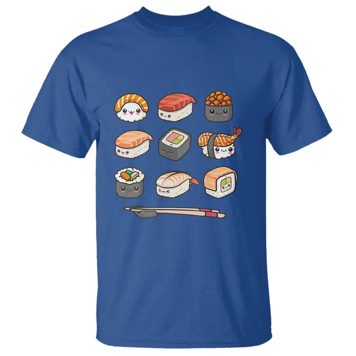 Kawaii Sushi Set T Shirt Japanese Food Lover Anime Otaku Manga