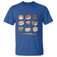 Kawaii Sushi Set T Shirt Japanese Food Lover Anime Otaku Manga