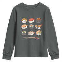 Kawaii Sushi Set Youth Sweatshirt Japanese Food Lover Anime Otaku Manga