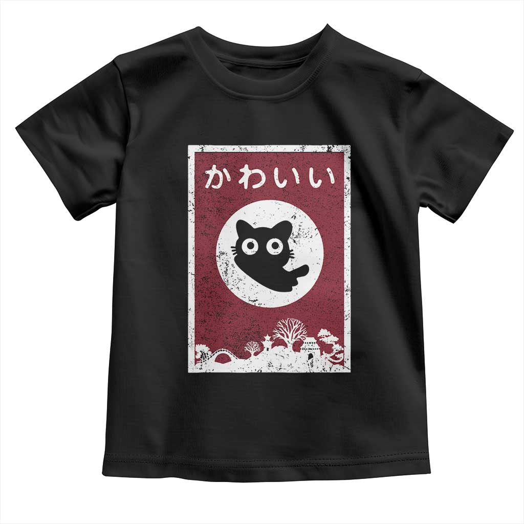 Japanese Kawaii Cat Toddler T Shirt Anime Otaku Manga Japan Lover