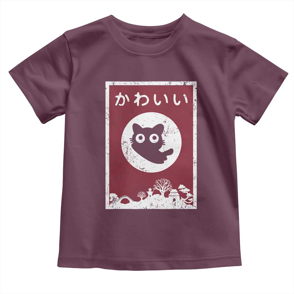 Japanese Kawaii Cat Toddler T Shirt Anime Otaku Manga Japan Lover