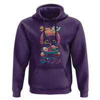 Retro Kawaii Ramen Cat Graphic Hoodie Cute Anime Japanese Japan Inspo - Wonder Print Shop