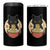 Kawaii Black Cat Eating Ramen 4 in 1 Can Cooler Tumbler Funny Graphic Japanese Kawaii Anime Inspo - Wonder Print Shop