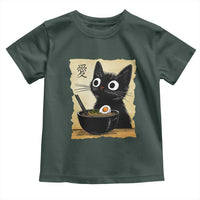 Funny Kawaii Cat Ramen Toddler T Shirt Japanese Noodles Lover Anime Otaku Manga Retro