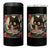 Funny Black Cat Eating Ramen Noodle Graphic 4 in 1 Can Cooler Tumbler Japanese Kawaii Anime Gifts - Wonder Print Shop