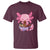 Kawaii Axolotl Eating Ramen T Shirt Japanese Noodles Lover Anime Otaku Manga