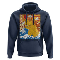 Funny Cat Japanese Anime Kawaii Hoodie Catzilla Meme Retro Vintage Graphic