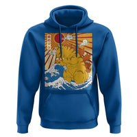 Funny Cat Japanese Anime Kawaii Hoodie Catzilla Meme Retro Vintage Graphic