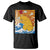Funny Cat Japanese Anime Kawaii T Shirt Catzilla Meme Retro Vintage Graphic - Wonder Print Shop