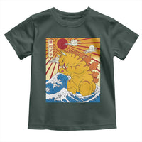 Funny Cat Japanese Anime Kawaii Toddler T Shirt Catzilla Meme Retro Vintage Graphic