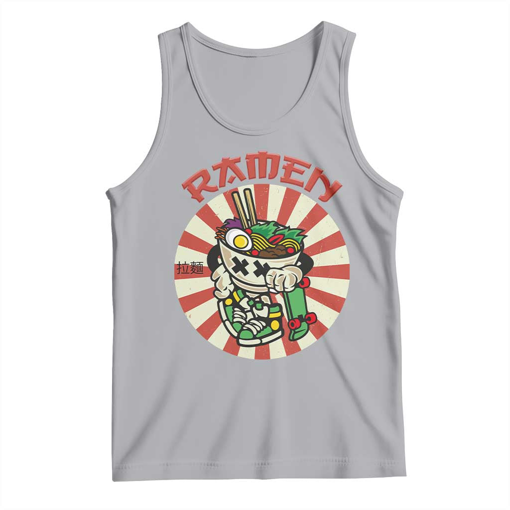 Kawaii Japan Ramen Tank Top Cute Skater Japanese Noodles Anime Skateboard Lover