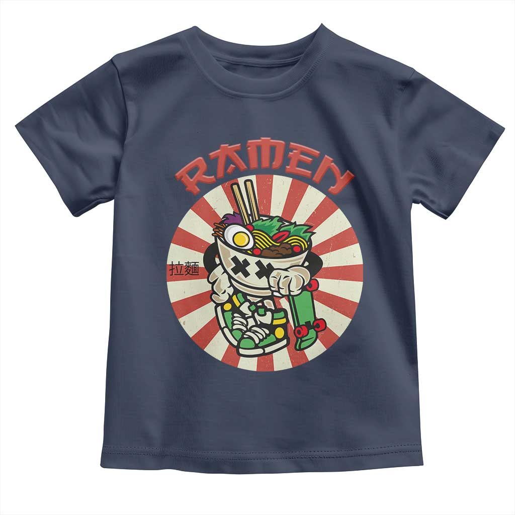 Kawaii Japan Ramen Toddler T Shirt Cute Skater Japanese Noodles Anime Skateboard Lover