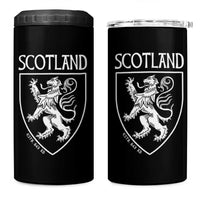 Scotland Lion Rampant Scottish Heritage Pride Graphic 4 in 1 Can Cooler Tumbler