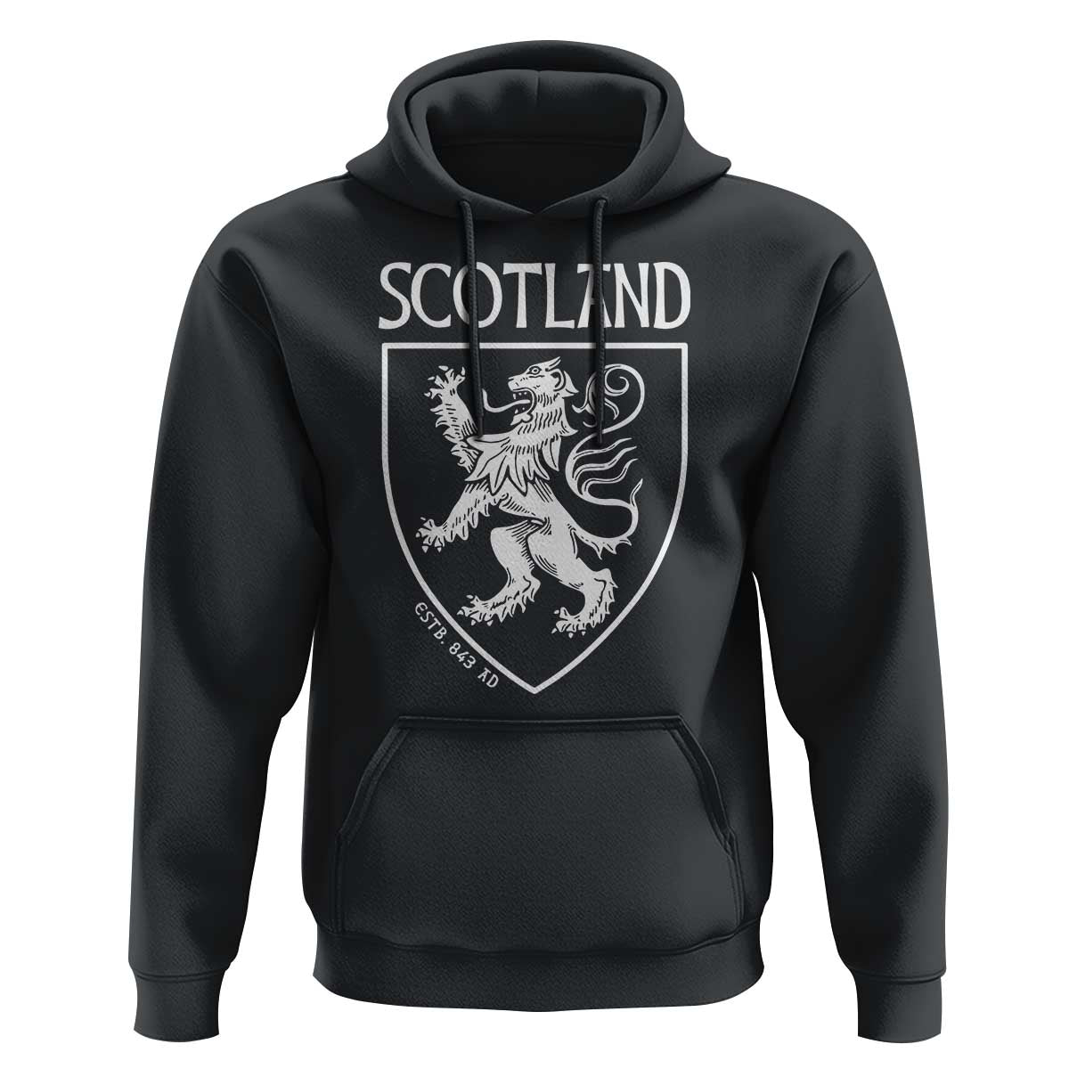 Scotland Lion Rampant Scottish Heritage Pride Graphic Hoodie