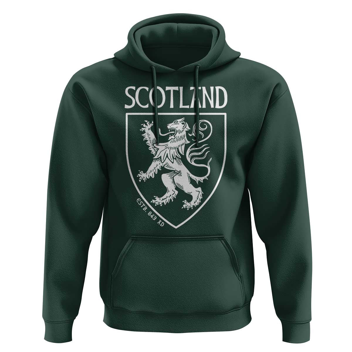 Scotland Lion Rampant Scottish Heritage Pride Graphic Hoodie
