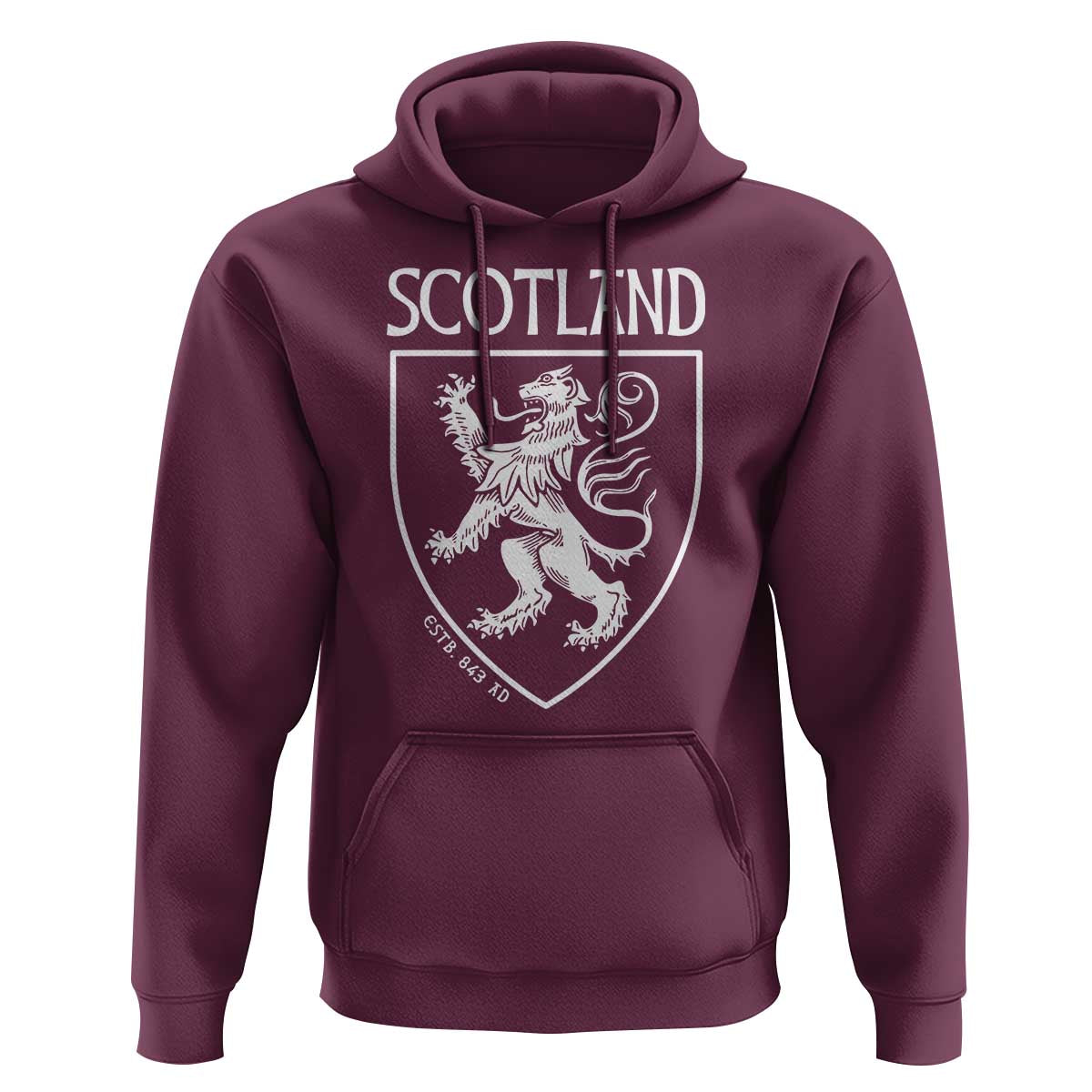 Scotland Lion Rampant Scottish Heritage Pride Graphic Hoodie