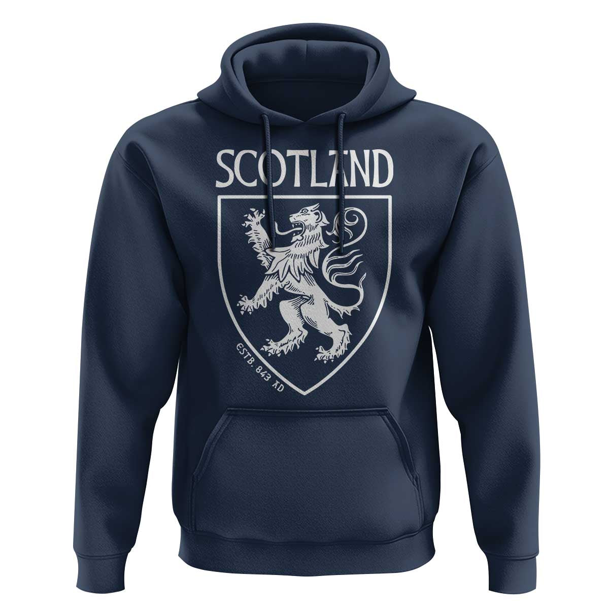 Scotland Lion Rampant Scottish Heritage Pride Graphic Hoodie