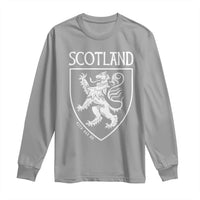 Scotland Lion Rampant Scottish Heritage Pride Graphic Long Sleeve Shirt