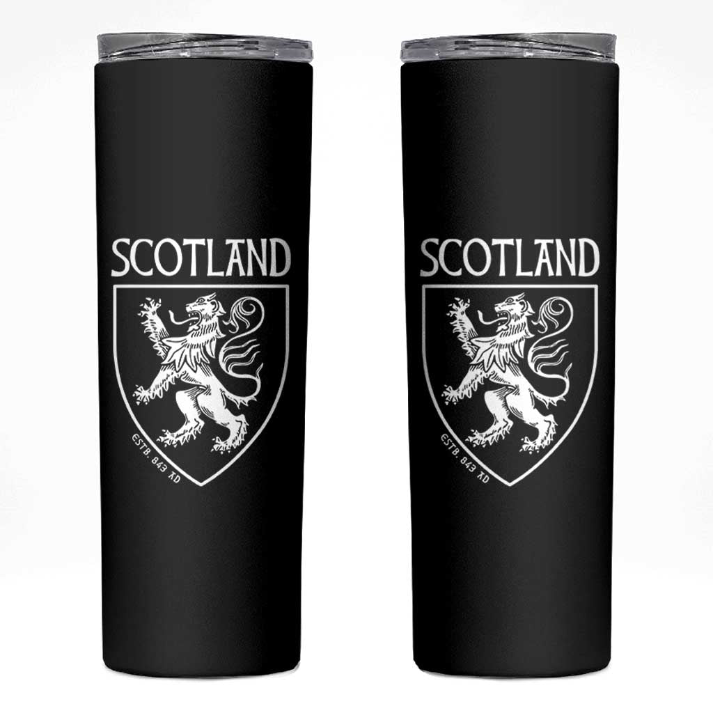 Scotland Lion Rampant Scottish Heritage Pride Graphic Skinny Tumbler