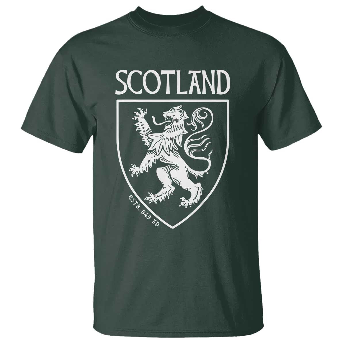 Scotland Lion Rampant Scottish Heritage Pride Graphic T Shirt