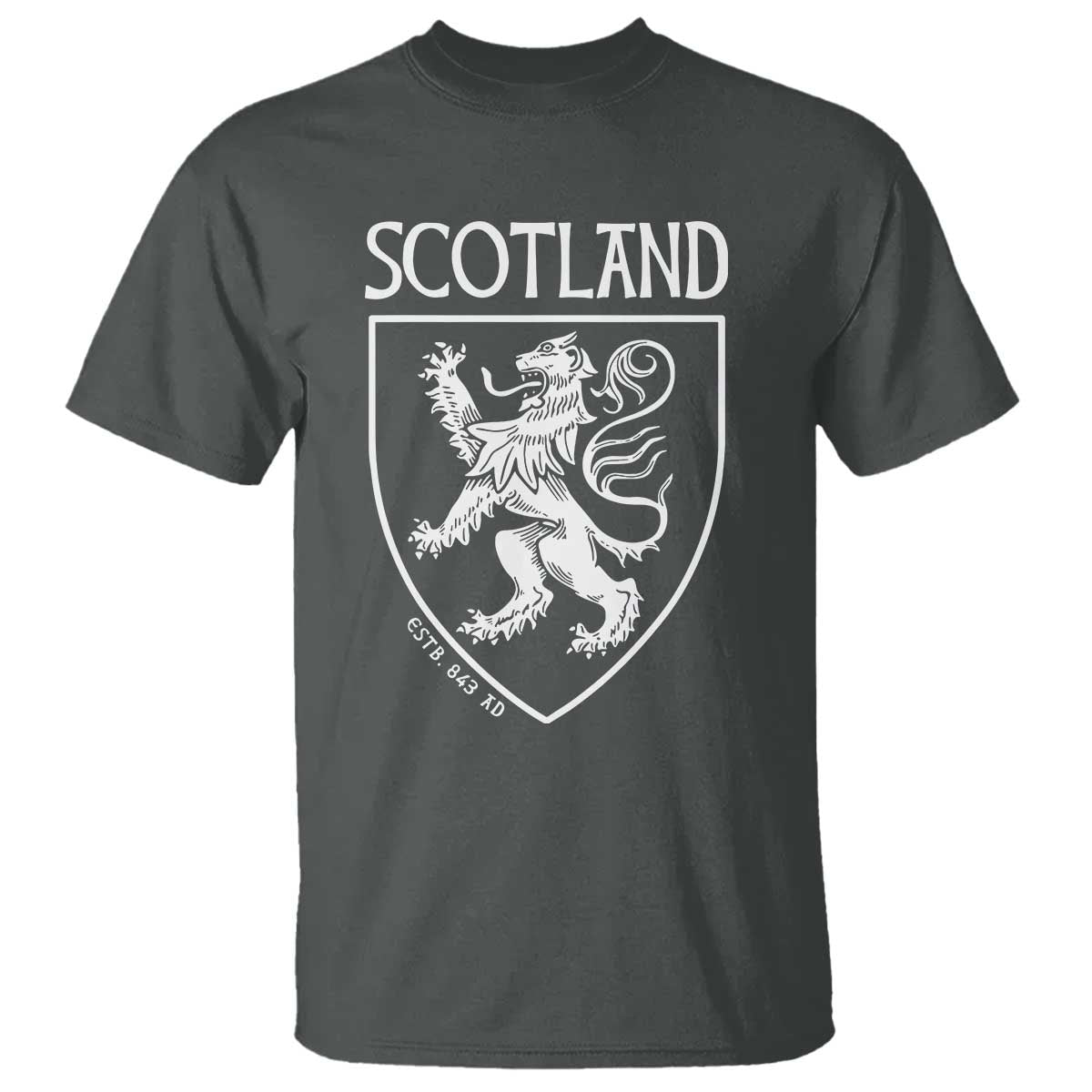 Scotland Lion Rampant Scottish Heritage Pride Graphic T Shirt