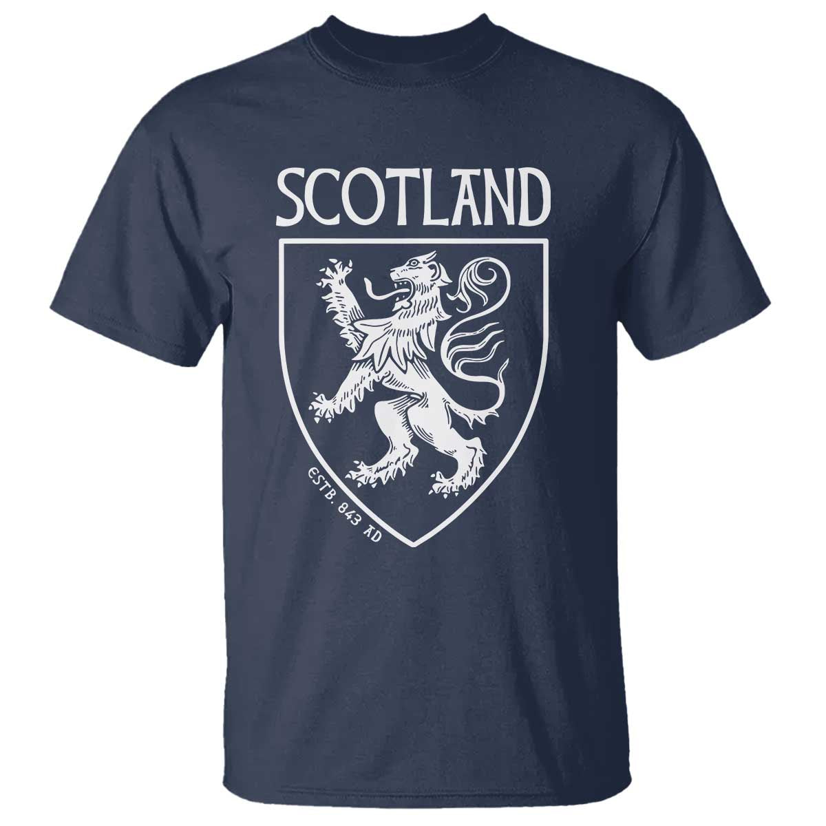 Scotland Lion Rampant Scottish Heritage Pride Graphic T Shirt