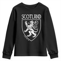 Scotland Lion Rampant Scottish Heritage Pride Graphic Youth Sweatshirt