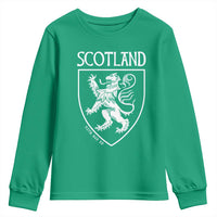 Scotland Lion Rampant Scottish Heritage Pride Graphic Youth Sweatshirt