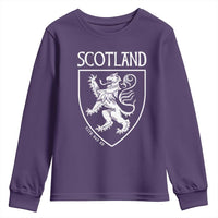 Scotland Lion Rampant Scottish Heritage Pride Graphic Youth Sweatshirt