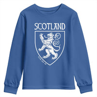 Scotland Lion Rampant Scottish Heritage Pride Graphic Youth Sweatshirt