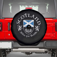 Scotland Alba gu Brath Scottish Thistle Emblem Spare Tire Cover Distressed Vintage Scottish Heritage Pride