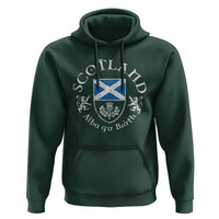 Scotland Alba gu Brath Scottish Thistle Emblem Hoodie Distressed Vintage Scottish Heritage Pride
