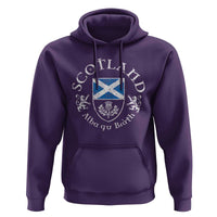Scotland Alba gu Brath Scottish Thistle Emblem Hoodie Distressed Vintage Scottish Heritage Pride