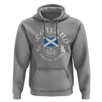 Scotland Alba gu Brath Scottish Thistle Emblem Hoodie Distressed Vintage Scottish Heritage Pride