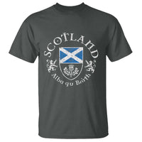 Scotland Alba gu Brath Scottish Thistle Emblem T Shirt Distressed Vintage Scottish Heritage Pride