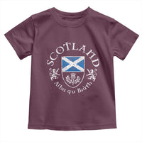Scotland Alba gu Brath Scottish Thistle Emblem Toddler T Shirt Distressed Vintage Scottish Heritage Pride