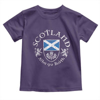 Scotland Alba gu Brath Scottish Thistle Emblem Toddler T Shirt Distressed Vintage Scottish Heritage Pride