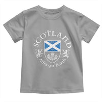 Scotland Alba gu Brath Scottish Thistle Emblem Toddler T Shirt Distressed Vintage Scottish Heritage Pride