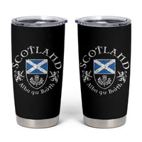 Scotland Alba gu Brath Scottish Thistle Emblem Tumbler Cup Distressed Vintage Scottish Heritage Pride