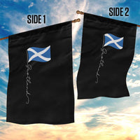 Scotland Saltire Waving Flag Garden Flag Minimalist Scottish Heritage Pride