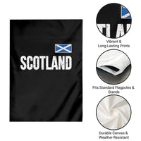 Scotland Saltire Flag Minimalist Athletic College Style Garden Flag