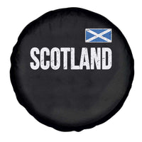Scotland Saltire Flag Minimalist Athletic College Style Spare Tire Cover