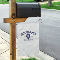Scotland Celtic Nation Est 843 Garden Flag Lion Rampant Shield Patriotic Scottish Heritage