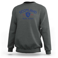 Scotland Celtic Nation Est 843 Sweatshirt Lion Rampant Shield Patriotic Scottish Heritage