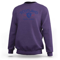 Scotland Celtic Nation Est 843 Sweatshirt Lion Rampant Shield Patriotic Scottish Heritage