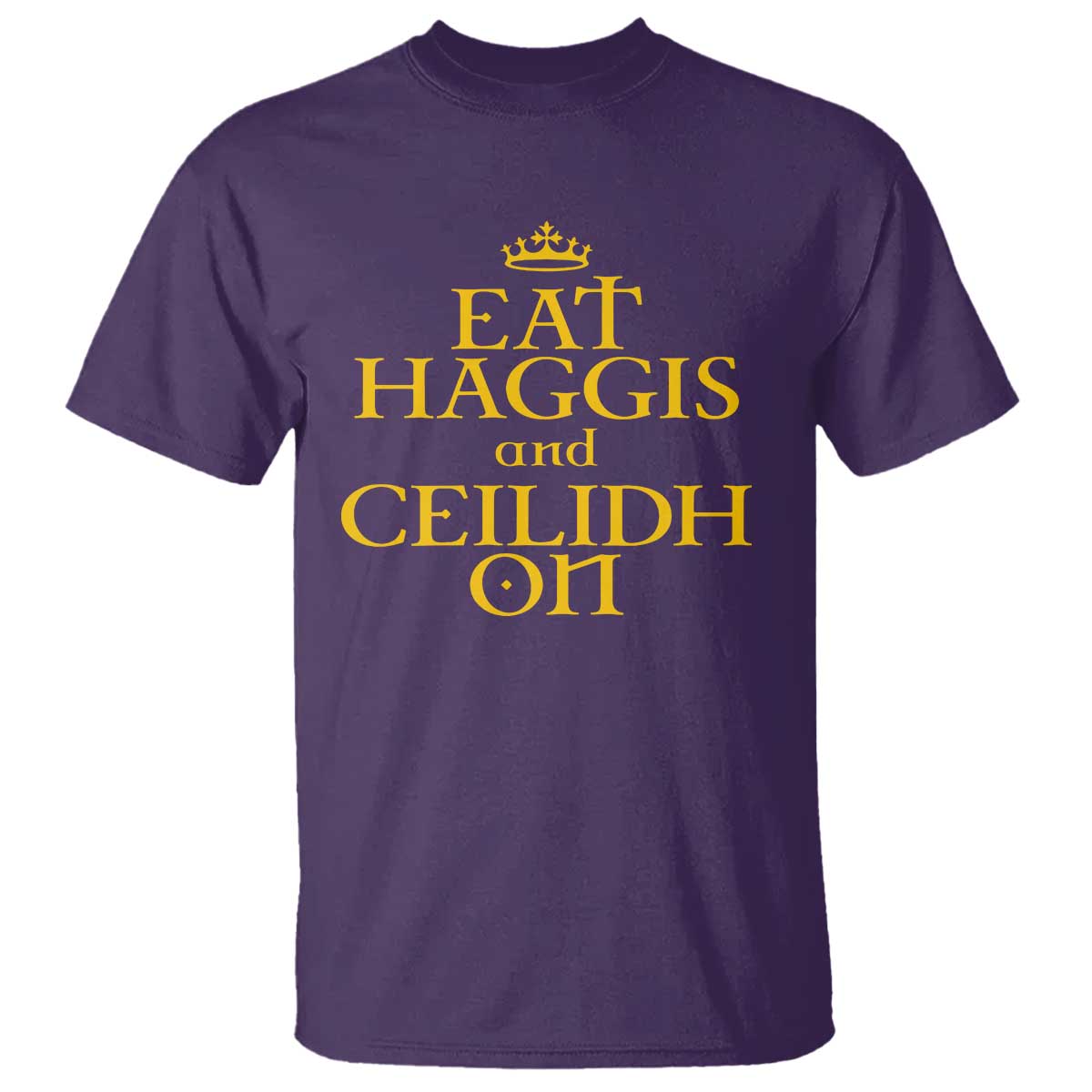 Eat Haggis and Ceilidh On Scotland Things T Shirt Funny Scottish Culture Heritage Pride