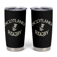 Scotland Rugby Distressed Vintage Traditional Thistle Tumbler Cup Sports Fan Game Day