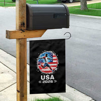 USA Soccer Patriotic Player 2026 Graphic Garden Flag United States Football Fan Spirit