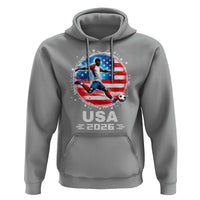 USA Soccer Patriotic Player 2026 Graphic Hoodie United States Football Fan Spirit